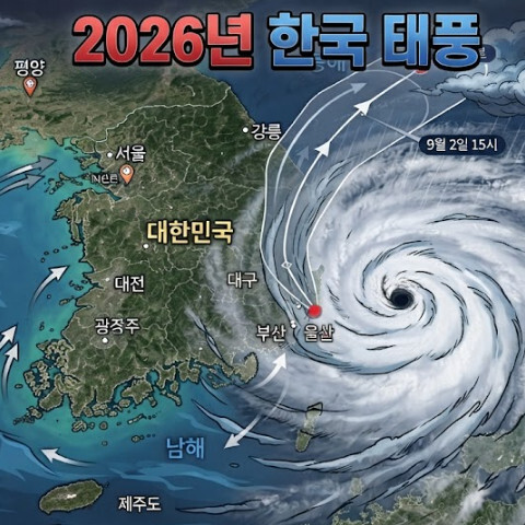 2026년 태풍 한국 영향 분석